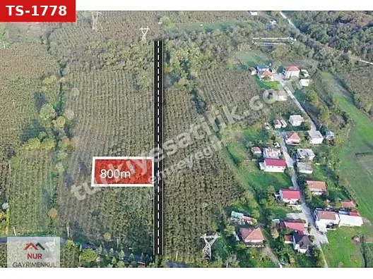 NUR GAYRİMENKUL'DEN AKOVA MAH 800m2 %30 KAT SATILIK ARSA